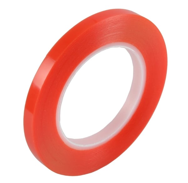 Dubbelhäftande tejp till mobiler/surfplattor (transparent) 8mm