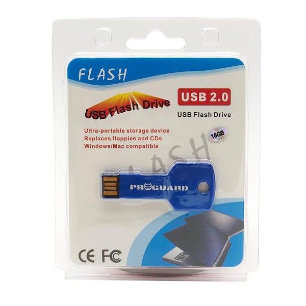 16 GB Stöttåligt Flashminne USB 2.0