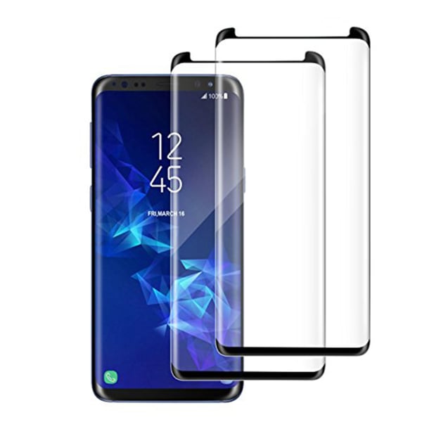 2-PACK Skärmskydd från MyGuard (FULL-GLUE) Samsung Galaxy S9+