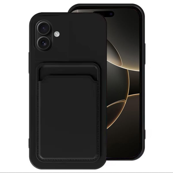 Elegant Skydd med Extra Funktionalitet - FLOVEME Silikonskal för iPhone 16