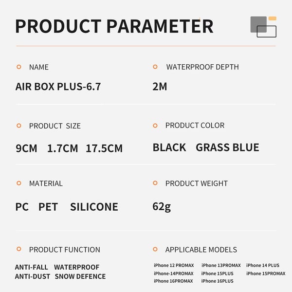 SHELLBOX Extremely Heavy-Duty Universal Fodral till iPhones (6.7")