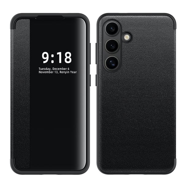 Samsung Galaxy S24 Plus  Slimmat Leman-fodral med smart fönster