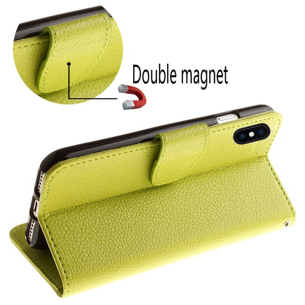 Elegant Plånboksfodral av NKOBEE för iPhone XR