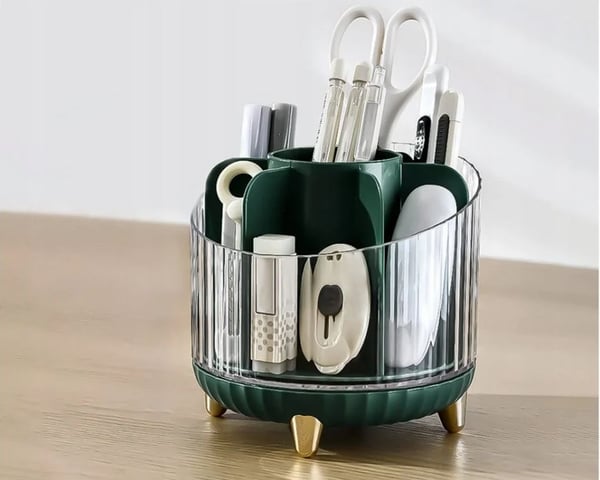 Elegant Organisator - Håll Kosmetik, Smycken och Borstar i Perfekt Ordning
