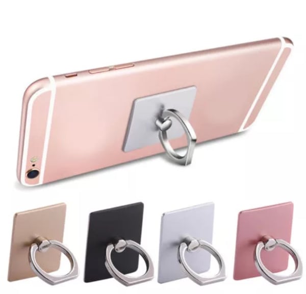 Händig fyrkantig Ringhållare för alla iPhones