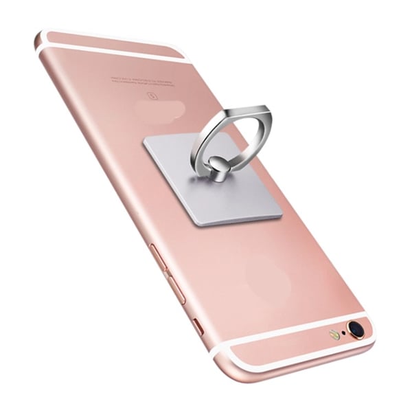 Händig fyrkantig Ringhållare för alla iPhones