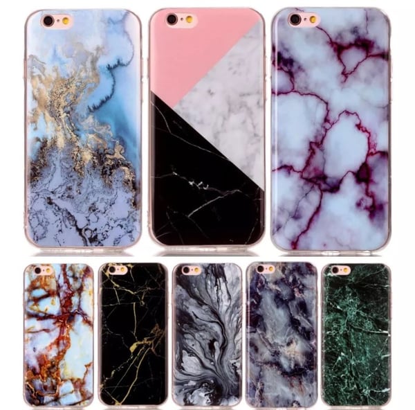 iPhone 8 Plus - Elegant Skal (MARBLE)