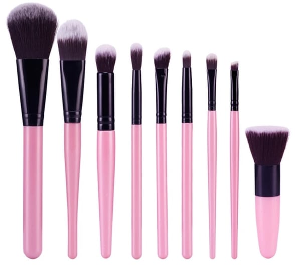 9-delars Borstset från KABUKI-MINERALS