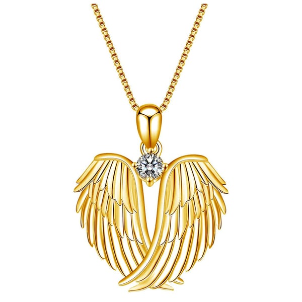 Elegant Ängelvings Halsband