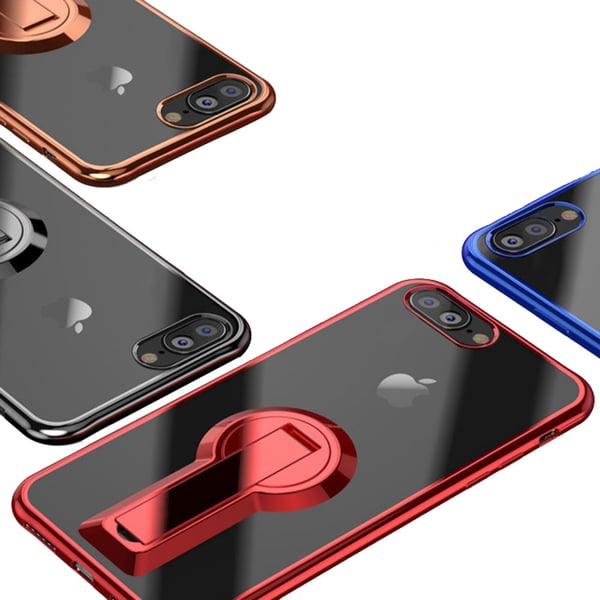 iPhone 7 - Praktiskt Skal med Plated-finish