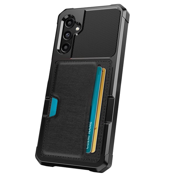 Samsung Galaxy A15 - Fodral med Kortfack och Fullt Skydd