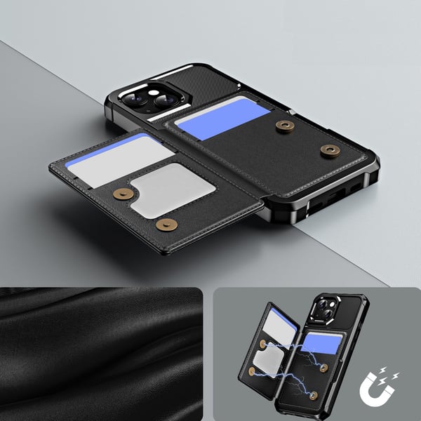 iPhone 14 Fodral - Praktisk Kortförvaring & Heltäckande Skydd