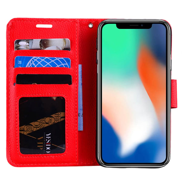 Elegant Plånboksfodral av NKOBEE för iPhone XR
