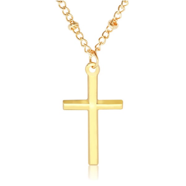 Stilrent Hög Kvalitet Kors Halsband