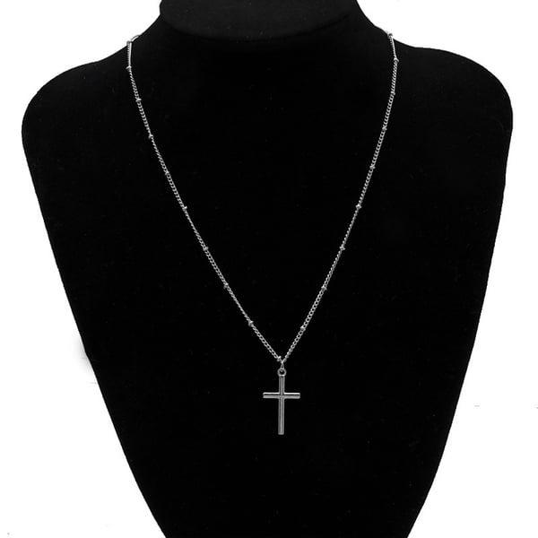 Stilrent Hög Kvalitet Kors Halsband
