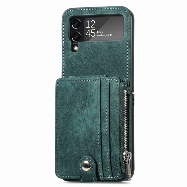 Elegant Skal med Kortfack - Samsung Galaxy Z Flip 4