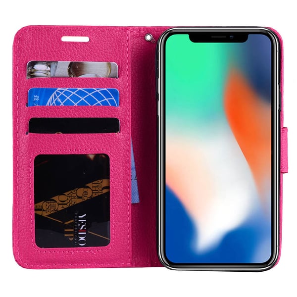 Elegant Plånboksfodral av NKOBEE för iPhone XR