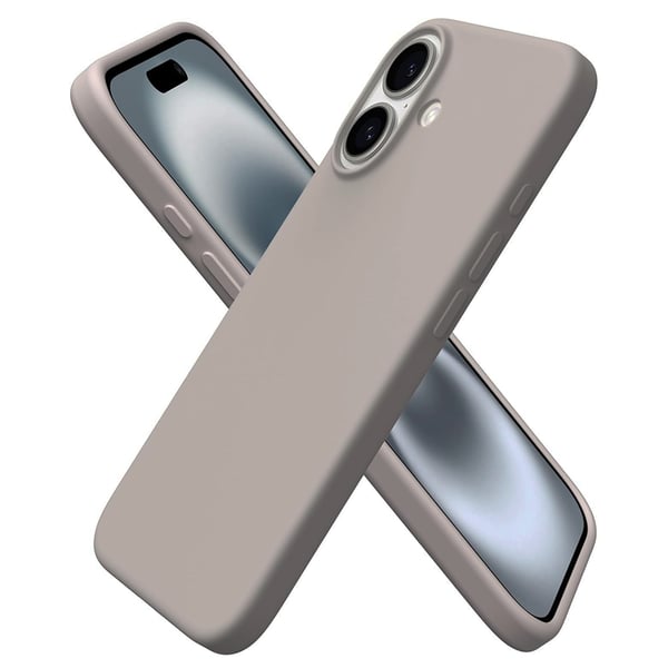 iPhone 16 - Stilrent & Stöttåligt Silikonskal