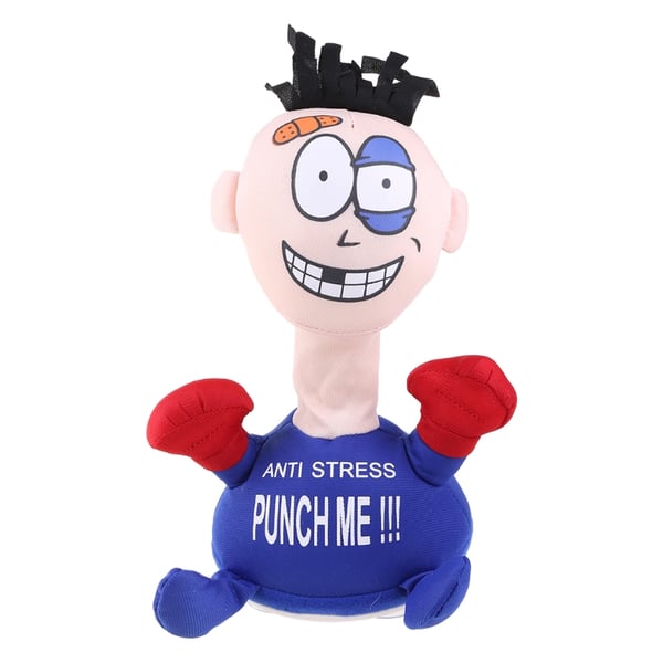 Hållbar Stressavvisande Punch Me Screaming Docka
