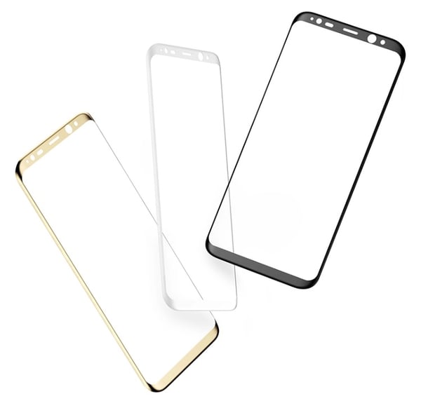 Samsung Galaxy S8 (3-PACK) HuTech EXXO-Skärmskydd 3D