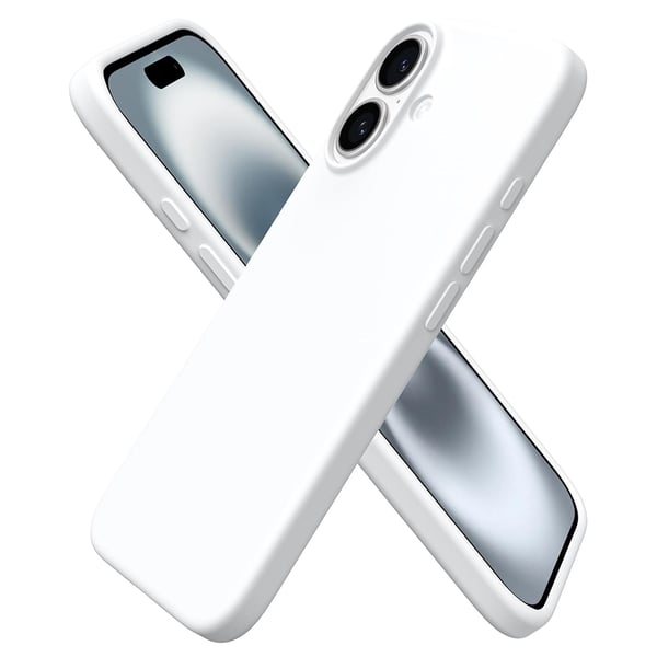 iPhone 16 - Stilrent & Stöttåligt Silikonskal