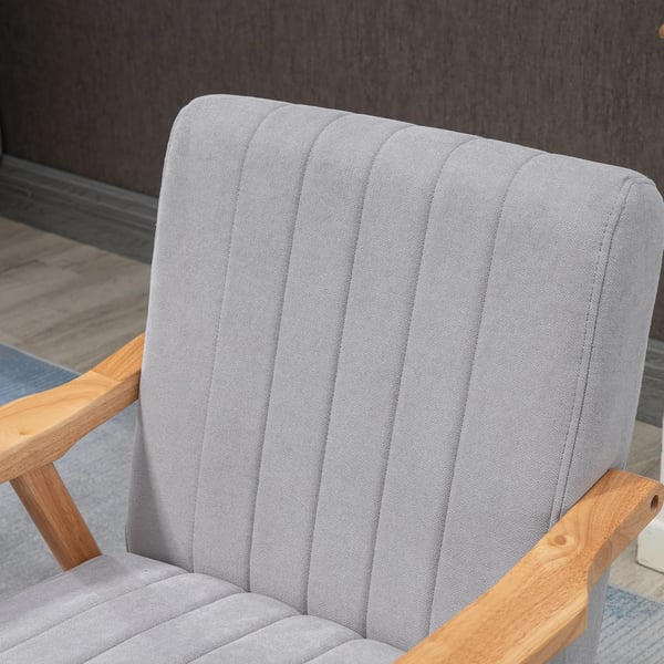 siipituoli, samettinen lepotuoli käsinojilla, Scandi-design, kumipuujalat, vaaleanharmaa