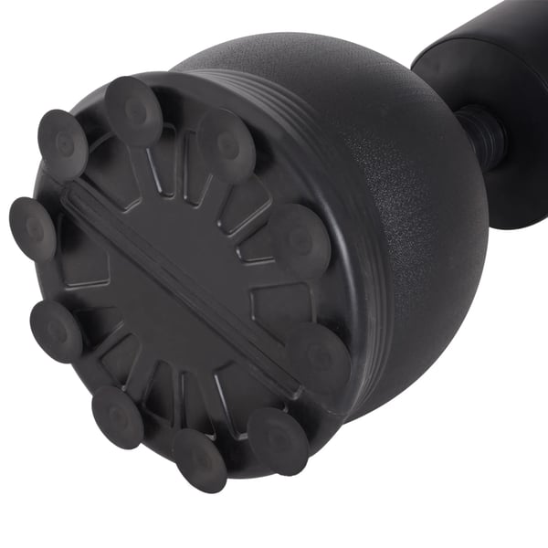 HOMCOM Stående boksesæk 165 cm til Voksne - Heavy Duty med Sugekopfod (Sort, HDPE/PVC/EPE)