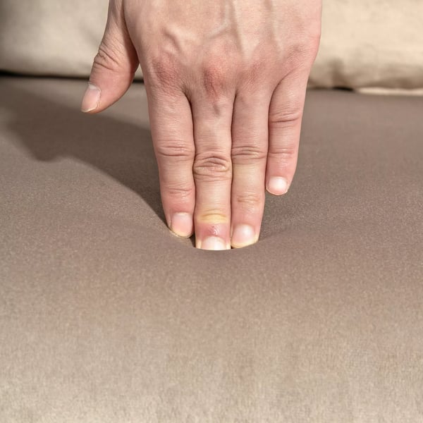 Sovesofa i Lysbrun Polyester med 5-trins Justerbart Ryglæn og Pude, Fold-ud Seng til Stue/Soveværelse