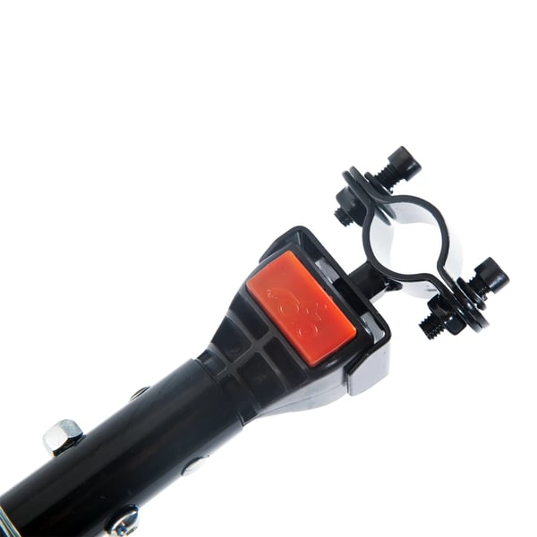 HOMCOM cykelanhænger, fragtanhænger til cykel, 40 kg bæreevne, transportanhænger, trækvogn, stål, Oxford-stof, sort, 144 x 59 x 80 cm