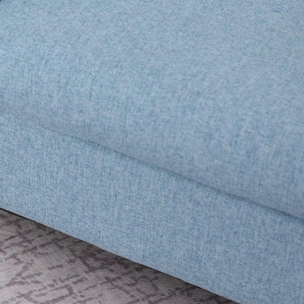 HOMCOM Brnesofa i bl og tr, bld, 49x45x44,5cm