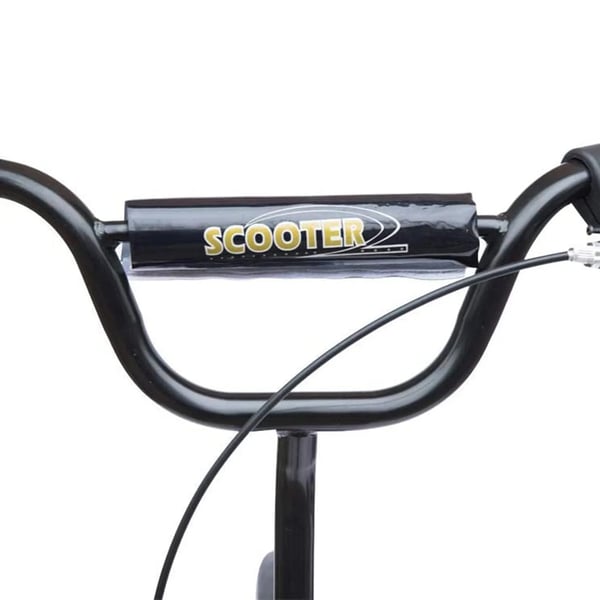 Scooter Roller Børneløbehjul City Roller 12 tommer med bagbremse, højdejusterbar, stål & EVA, blå, 120x52x80-88 cm