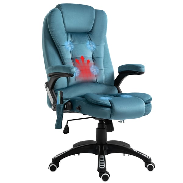 hierontajohtajatuoli, ergonominen, säädettävä korkeus ja kallistus, kaukosäädettävä hieronta, keinutoiminto, sininen sametti, 67 x 72 x 107-1 hierontajohtajatuoli, ergonominen, säädettävä korkeus ja kallistus, kaukosäädettävä hieronta, keinutoiminto, sininen sametti, 67 x 72 x 107-1