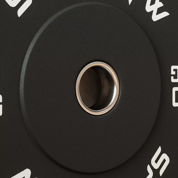 SPORTNOW Håndvægtskiver-sæt, 2 x 10 kg, vægtskiver til 50 mm stang, Ø 50 mm hul, sort
