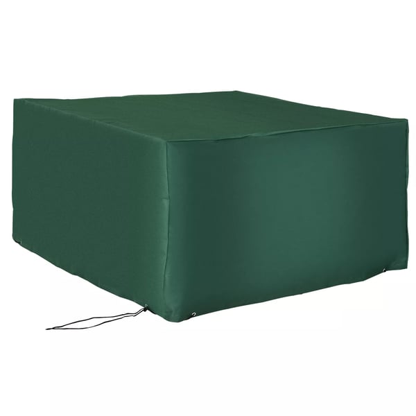Outsunny Overtræk til havemøbler, Grøn, 600D Oxford, Vandafvisende, 135x135x75cm