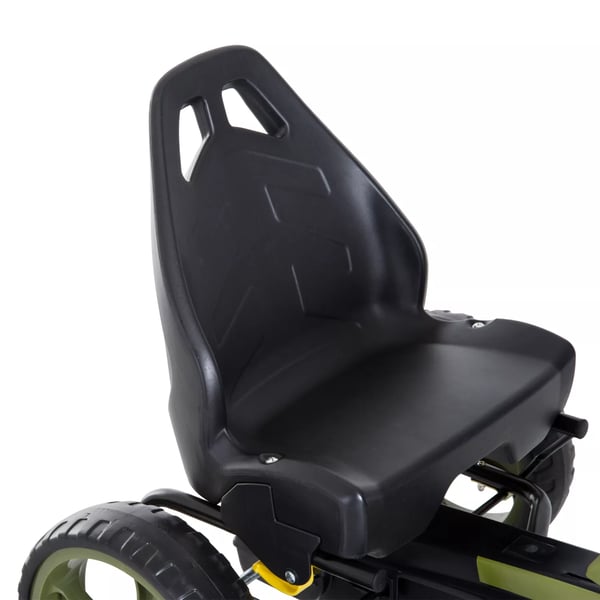 HOMCOM Go Kart Polkuauto KHsijarrulla SCDdettCvD Istuin VihreD