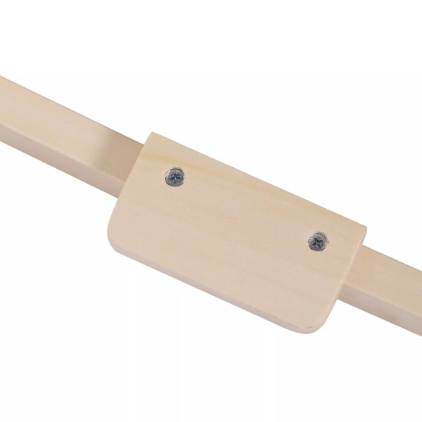 HOMCOM plysgyngehest brun gyngedyr legetøj børn L74xB33xH62cm