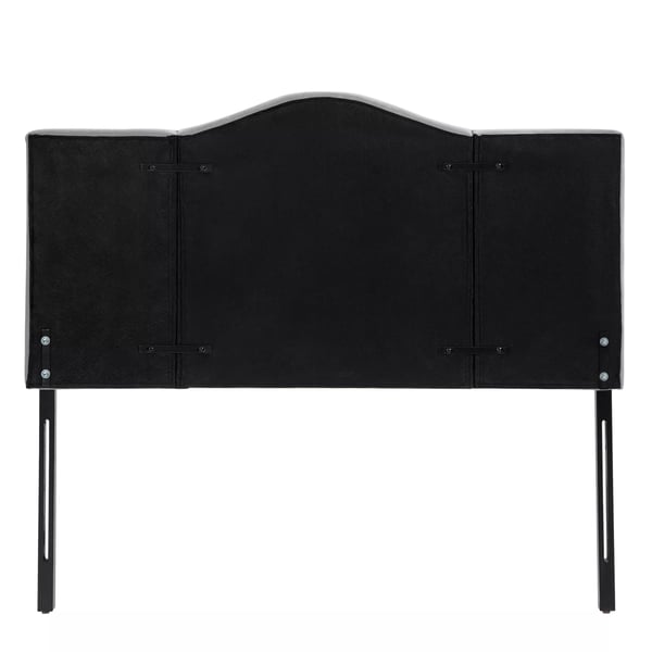 HOMCOM Sengegavl - Polstret med Poppel & Polyester, Grå, 185x8x134cm