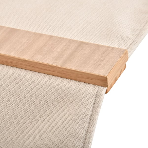 PawHut Kattesæt til Væggen: 4-delt Klatrevæg med Hængekøjer, Kradsetræ og Springplatform - Lysebrun, Sisal, Polyester, Fyrretræ, Akryl, Stål
