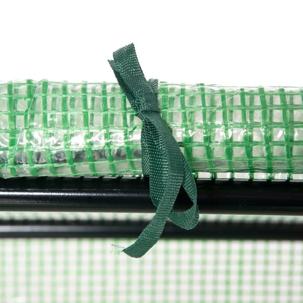 Foliedrivhus til Planter, 120x60x60 cm, Grøn - PE/Stål