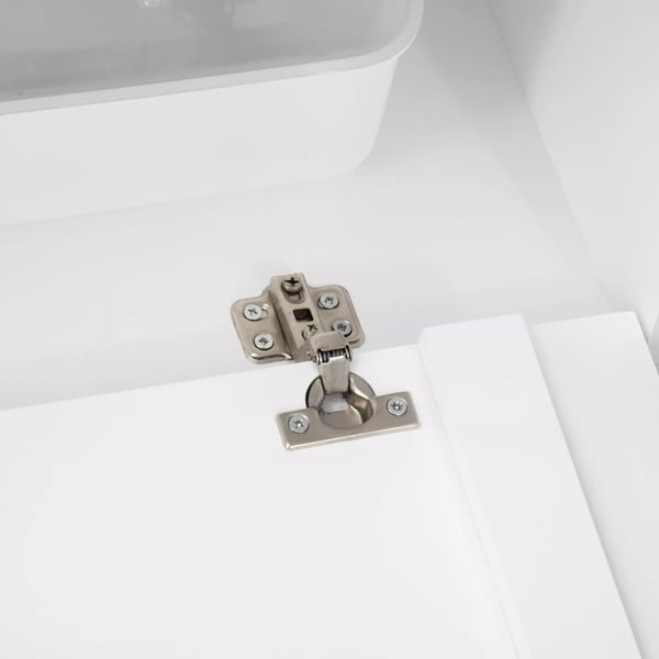 PawHut Kattlåda Sidobord Vit MDF