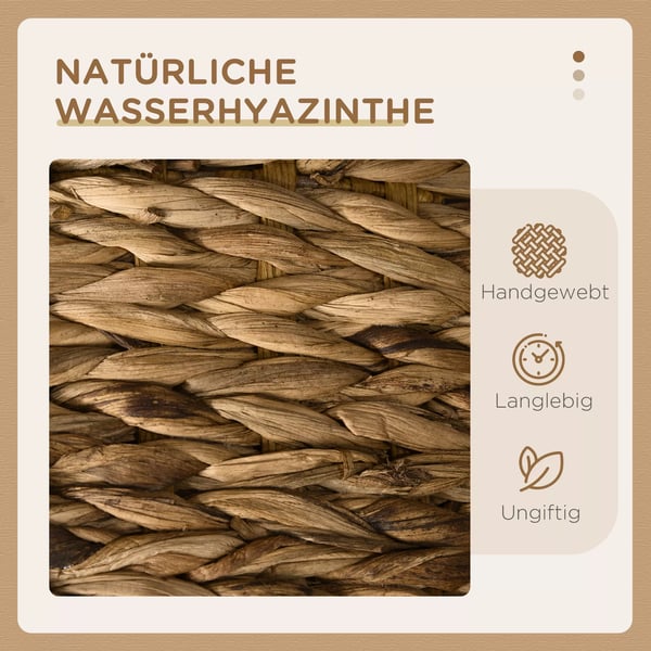 PawHut Kattehynde i Vandhyacint - Brun, 73cm T\