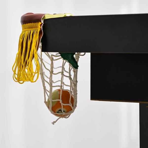 SPORTNOW 2-i-1 Multigame Bord: Pool og Bordtennis for Børn & Voksne | Stål, MDF | 140x63x60-80cm | Grøn/Blå