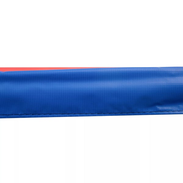 HOMCOM trampolins tilbehørssæt til kantpolstring og sikkerhedsnet, Ø 366 cm, PVC/PE, rød/gul/blå