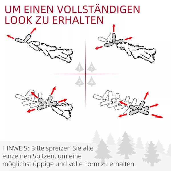 Julgransbelysning 2,1 m Julgran med stativ Konstgran 631 grenar demonterbar PVC Grön Ø81 x 210 cm