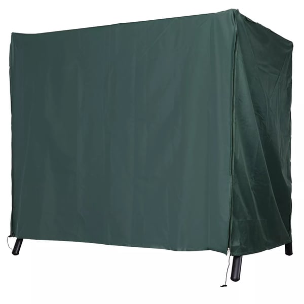 Outsunny Overtræk til Havegynger, Vandtæt Beskyttelse, Oxford Polyester, Mørkegrøn, 177x114x152 cm