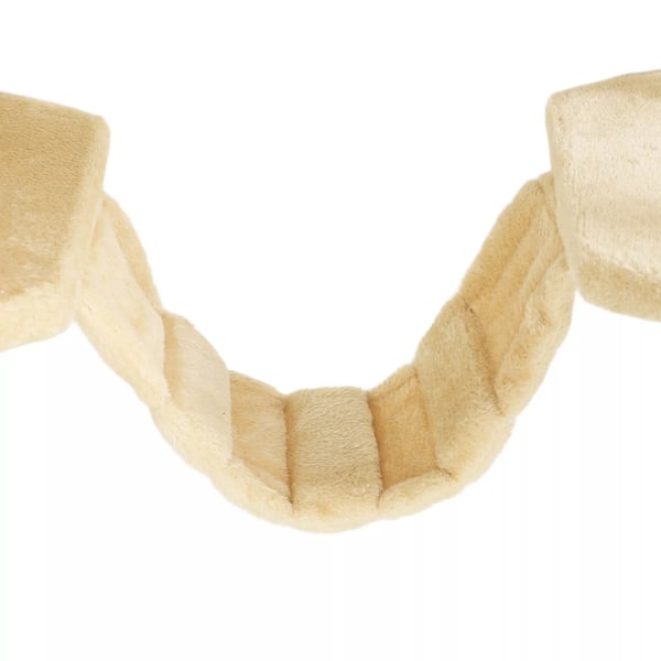 PawHut Vægmonteret Katsesæt, 3-delt Vogngemøbel med Kradsetræ, Siddepladser, Stige, Trin, Kradsebræt, til Katte op til 5 kg, Sisal, Beige