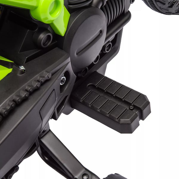 AIYAPLAY Børne El-motorcykel, Grøn, Metall, 6V, 3 km/t, 3-8 år