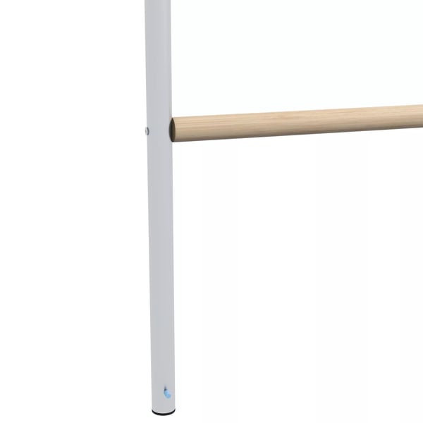 PawHut kyllingestige i træ, legeplads til høns, klatrestativ til 4-6 høns, 140 x 86 x 2,5 cm, naturtræ