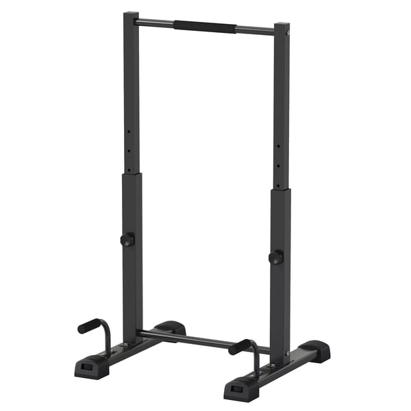 SPORTNOW Dip Bar Dipsæt - Højdejusterbar Træningsstativ op til 540 kg - Styrketræning, Calisthenics, Hjemmebrug