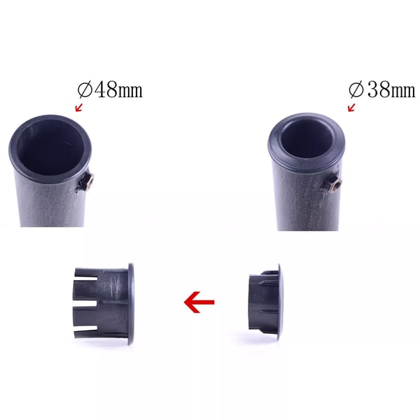 Outsunny parasolfod parasolholder 9 kg 38/48 mm polyesterharpiks bronze L44 x B44 x H33 cm